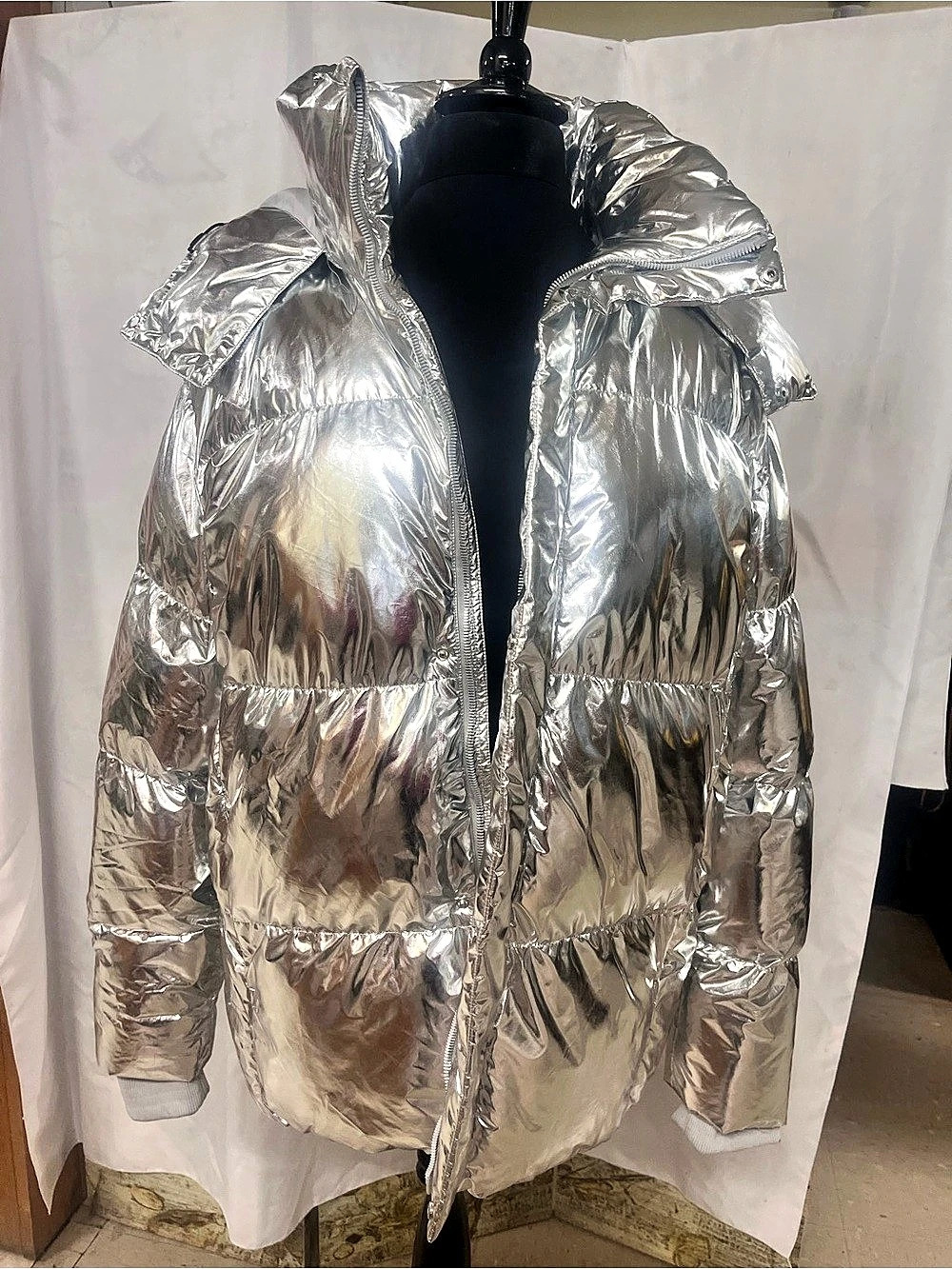 Legacy Edition metallic silver jacket